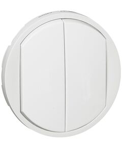 Legrand Celiane лицьова панель вимикача 2-клавішного[068002], фото  | SNABZHENIE.com.ua