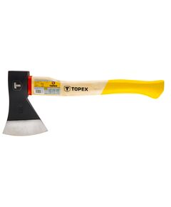 Сокира TOPEX 1000 г з дерев'яною ручкою 05A140, фото  | SNABZHENIE.com.ua