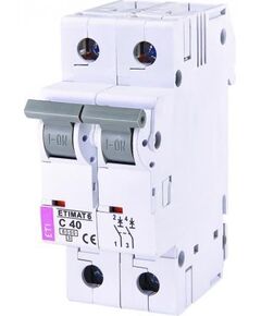 ETI ETIMAT 6 2p С 40А (6 kA), фото  | SNABZHENIE.com.ua