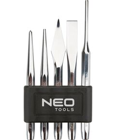 Набор инструментов NEO 33-060: 5 шт. зубил и долот, фото  | SNABZHENIE.com.ua
