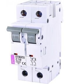 ETI ETIMAT 6 2p С 10А (6 kA), фото  | SNABZHENIE.com.ua