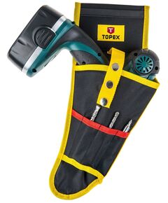 Кобура TOPEX 79R416 для дрели с 4 гнездами для сверл, фото  | SNABZHENIE.com.ua