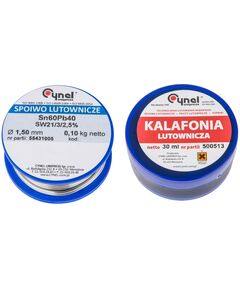 Набір для пайки CYNEL 44E731: припій та каніфоль, фото  | SNABZHENIE.com.ua