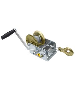 Лебідка канатна 0.55 т з храповим гальмом, канат 10 м TOPEX 97X085, фото  | SNABZHENIE.com.ua