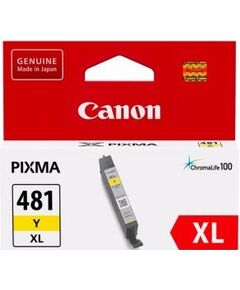 Картридж струменевий  Canon CLI-481 XL PIXMA TS6140/8140/9140/TR7540/8540/TS6240/9540/8240/704/8340/6340 Yellow, фото  | SNABZHENIE.com.ua