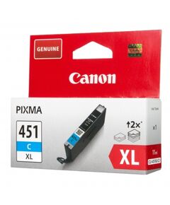 Картридж струменевий Canon CLI-451C XL (Cyan) Pixma MG5440/MG6340, фото  | SNABZHENIE.com.ua