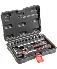 Набор торцевых ключей 1/4&rdquo; 15 шт. Top Tools 38d525, фото  | SNABZHENIE.com.ua