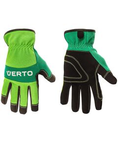 Робочі рукавиці з штучної шкіри VERTO 97H120, розмір 8, фото  | SNABZHENIE.com.ua