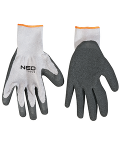 Рукавички робочі х/б з латексним покриттям, 8 NEO 97-601, фото  | SNABZHENIE.com.ua