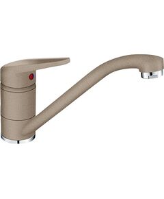 Змішувач для кухні Franke Novara Plus, довж.виливу - 251мм, поворотний, 1важіль, мигдаль, фото  | SNABZHENIE.com.ua