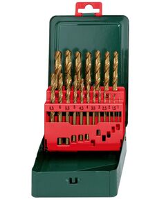 Metabo Набір свердел по металу HSS-TiN, 19шт, фото  | SNABZHENIE.com.ua