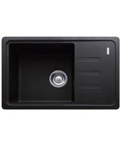 Мийка кухонна Franke Malta, фраграніт, прямокутник, з крилом, 620х435х200мм, чаша - 1, накладна, BSG 611-62, онікс, фото  | SNABZHENIE.com.ua