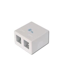 З'єднувальна коробка DIGITUS для модулів Keystone, 2 порти, фото  | SNABZHENIE.com.ua