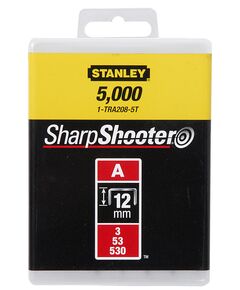 Скоби тип А висотою 12 мм, для ручного степлера Light Duty, в упаковці 1000 шт STANLEY 1-TRA208T, фото  | SNABZHENIE.com.ua