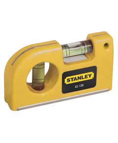 Карманный уровень STANLEY 87 мм с 2 капсулами, фото  | SNABZHENIE.com.ua