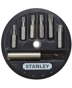 Набор бит 7 шт. 25 мм с магнитным держателем ¼ STANLEY 1-68-739, фото  | SNABZHENIE.com.ua