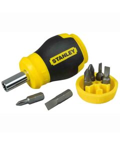 Отвертка STANLEY Multibit Stubby 95мм, 6 бит, фото  | SNABZHENIE.com.ua