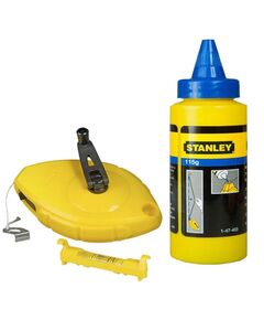 Шнур розміточний OPP 30 м, крейдяний порошок, рівень STANLEY 0-47-443, фото  | SNABZHENIE.com.ua