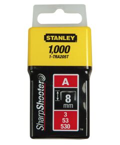 Скоби тип А висотою 8 мм для степлера ручного Light Duty, в упаковці 1000 шт STANLEY 1-TRA205T, фото  | SNABZHENIE.com.ua