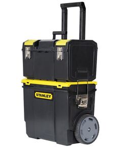 Ящик на колесах STANLEY Mobile Workcenter, пластик, 475x284x630 мм, фото  | SNABZHENIE.com.ua