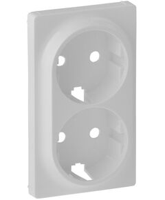 Legrand Valena IN'MATIC/LIFE лицьова панель подвійний розетки Schuko[754950], фото  | SNABZHENIE.com.ua