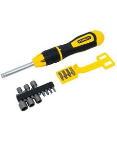 Отвертка Multibit с храповым механизмом, 20 бит STANLEY, фото  | SNABZHENIE.com.ua