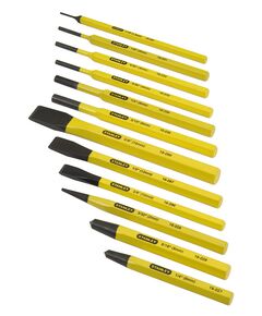 Набор пробойников и зубил STANLEY (12 шт.), фото  | SNABZHENIE.com.ua