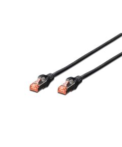 Патч-корд DIGITUS CAT 6 S-FTP, 2м, AWG 27/7, LSZH, чорний, фото  | SNABZHENIE.com.ua