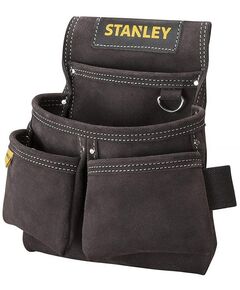 Карман на пояс STANLEY замшевый для инструмента и гвоздей, фото  | SNABZHENIE.com.ua