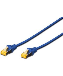 Патч-корд DIGITUS CAT 6a S-FTP, 2м, AWG 26/7, Cu, LSZH, синій, фото  | SNABZHENIE.com.ua