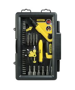 Отвертка Pistol Grip Ratchet з 37 вставками STANLEY (0-63-038), фото  | SNABZHENIE.com.ua