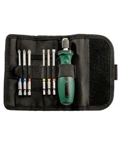 Metabo Набор отверток (7 шт.) рукоять-держатель + PZ1, PZ2, PH2, TX20, TX25, плоская, фото  | SNABZHENIE.com.ua