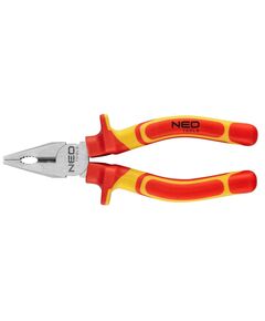 Плоскогубці комбіновані 160 мм, 1000 В, CrV, NEO 01-220 поліровані, фото  | SNABZHENIE.com.ua