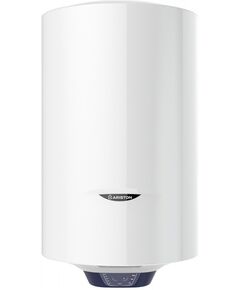Водонагрівач електр. Ariston круглий BLU1 ECO PL DRY, 80л, 1,8кВт, сухий тен, мех. кер-ння, B, Італія, білий, фото  | SNABZHENIE.com.ua
