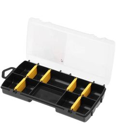 Органайзер пластиковий STANLEY 210x115x35 мм, 10 осередків, з перегородками, фото  | SNABZHENIE.com.ua