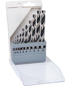 Bosch Набір свердел HSS PointTeQ 10 шт., фото  | SNABZHENIE.com.ua