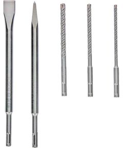 Bosch Набір бурів та зубил, SDS-plus, 5шт, фото  | SNABZHENIE.com.ua