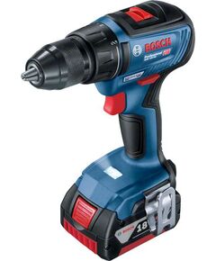 Bosch Шурупокрут-дриль акумуляторний GSR 18 V-50, 18В 2x2Aг, 50Нм,20+1, 460/1800об/хв, 1кг, фото  | SNABZHENIE.com.ua