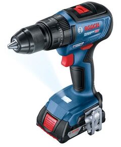 Bosch Шурупокрут-дриль ударний акумуляторний GSB 18 V-50, 18V2х2.0А•год, 28•50Нм, 20+2, 460-1800об•хв, L-Case, 1.1кг, фото  | SNABZHENIE.com.ua