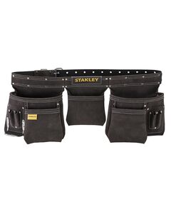 Двойной кожаный пояс STANLEY для инструментов, 84-133 см, фото  | SNABZHENIE.com.ua