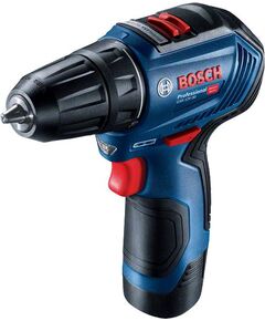 Bosch Шурупокрут-дриль акумуляторний GSR 12V-30, 12В 2x2.0 Аг, 30Нм, 20+1, 420/1600об/хв, безщітковий, 0.78кг, фото  | SNABZHENIE.com.ua