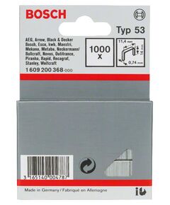 Bosch Скоби 14мм ТИП 53, 1000 шт, фото  | SNABZHENIE.com.ua