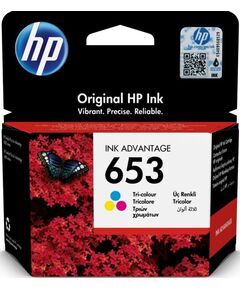 Картридж із друкуючою головкою струменевий HP No.653 DJ IA 2876/6075/6475 color, фото  | SNABZHENIE.com.ua