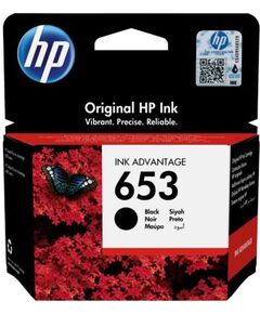Картридж із друкуючою головкою струменевий HP No.653 DJ IA 2876/6075/6475 black, фото  | SNABZHENIE.com.ua