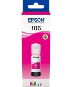 Контейнер з чорнилом Epson 106 EcoTank L7160/L7180 magenta, фото  | SNABZHENIE.com.ua