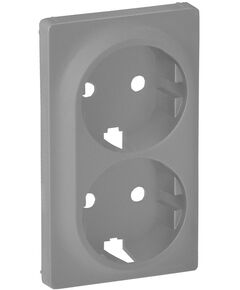 Legrand Valena IN'MATIC/LIFE лицьова панель подвійний розетки Schuko[754952], фото  | SNABZHENIE.com.ua