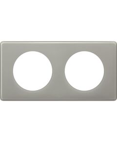 Legrand Рамка Celiane[2 пости, сірий глянець], фото  | SNABZHENIE.com.ua