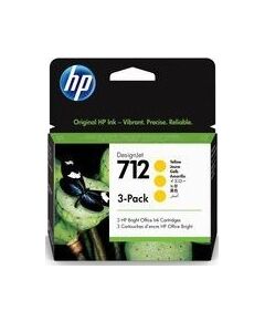 Картридж струменевий HP 712 DesignJet T230/T630/T650 Yellow 3-Pack 29-ml, фото  | SNABZHENIE.com.ua
