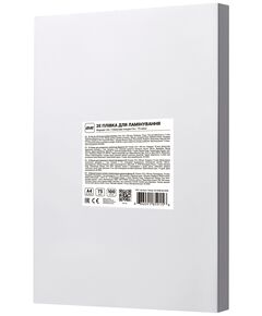 Плівка для ламінування A4 2E, глянсове покриття, 75 мкм, 100шт, фото  | SNABZHENIE.com.ua