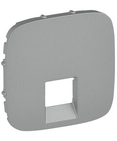 Legrand Лицевая панель розетки RJ11/RJ45 (Valena Allure)[алюміній], фото  | SNABZHENIE.com.ua